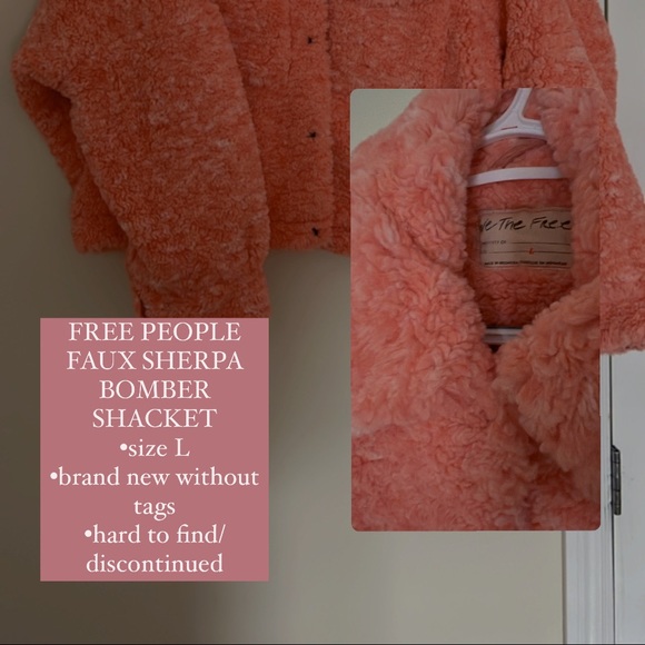 Free People Teddy Shacket - Picture 2 of 2